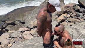 Mafia - Big Uncut Cocks Fuck Public Bareback Raw Dick Caught!