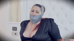 Lacey - My Blind Date Predicament Part 3 HD ( BBW Bondage , Duct Tape Wrap Gag , Rope Bondage , Spreaded Legs, Wrap gag , Double Gag , OTM gag )