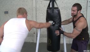 spencer fucks cameron good in the gym