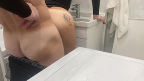 Gym Girl Was Fucking in Her Bathroom After Sport