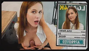 Naughty Office Seduction & Spanking with Una Fairy