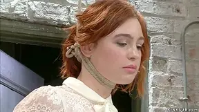 Tied Slut Is Made Sitting On Vibrator