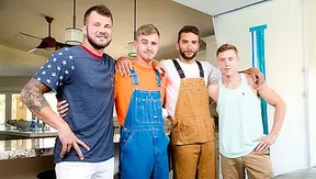 Johnny Hill Dominates With Hard Hat Heat – Steamy On-Site Gay Encounter