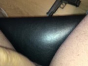 TIED UP to a CHAIR and made to CUM ** bondage **