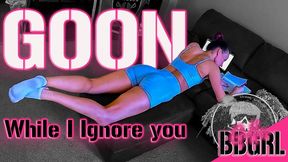 Study Time on the Couch - Goon For ME While I Study and Ignore You - Mobile Version