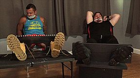 Bound Male Feet Struggling With Vince Bellucci & Wolf (HD 1080p MP4)