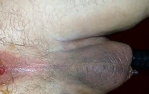 Anal Prostate Milking with cumshot after the milking
