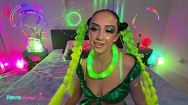 Petite Latina Lily Jordan Turns A Party Into Total Bedroom Mayhem!