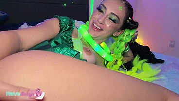 Petite Latina Lily Jordan Turns A Party Into Total Bedroom Mayhem!