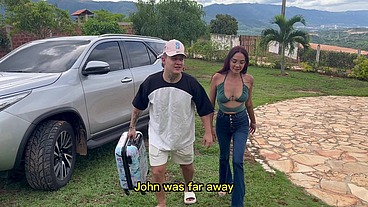 I fuck my friend's wife while he is away