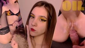 I Ate Her Pussy, Fucked Her in Missionary Pose and She Swallowed My Cum Pov 4k
