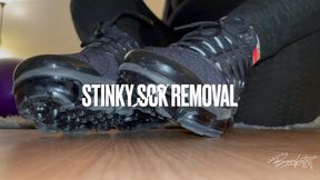 Stinky sock removal