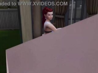 PAWG Makes Out with Her Boyfriend and Poledances
