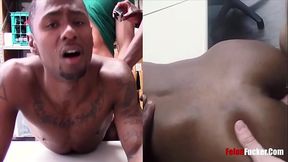 Straight Guy to eat another mans ass in jail