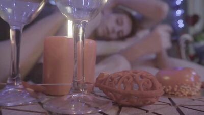 Stunning blonde twink bent over and ravaged by his hung boyfriend