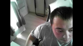 for a small fee, my subscribers persuaded me to masturbate on a webcam