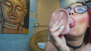 gaging sex and blowjob