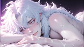 Dreamy Soft-haired Boy Covered in Thick Dripping Cum Afterglow
