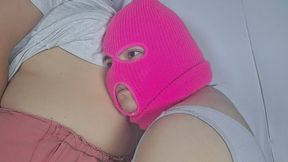 My friend's stomach is making strange noises