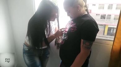 My coworker and I fuck hard in the boss's office