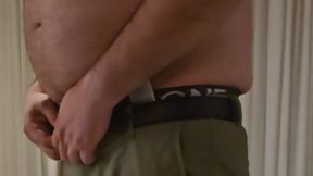 SEE HOW HARD YOU&#039;VE GOT THIS DICK ALREADY - Uncut married DILF uses cocksukers mouth
