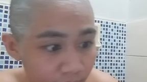 Headshave naked