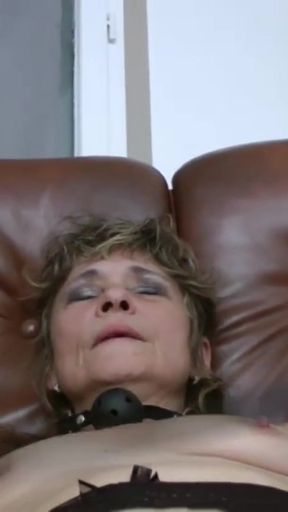 Thrilling moment from &quot;Submission session for a beautiful shy mature!&quot;