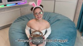 Easter Bunny Montanasvibe Lost Her Basket of Eggs and Decided to Use Mine