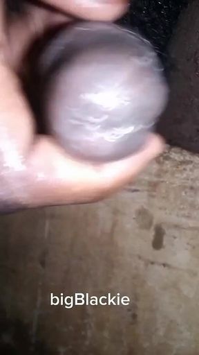 19 Year Old Boy with a Big Black Dick