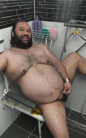 Straight Friend filmed me in the shower