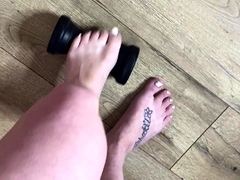 Black Amateur Explore Hot Foot Fetish