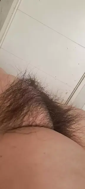 lover records my hairy pussy, it turns him on a lot