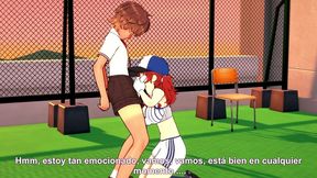 anna skyler es follada por su companero de clases en el techo de la escuela