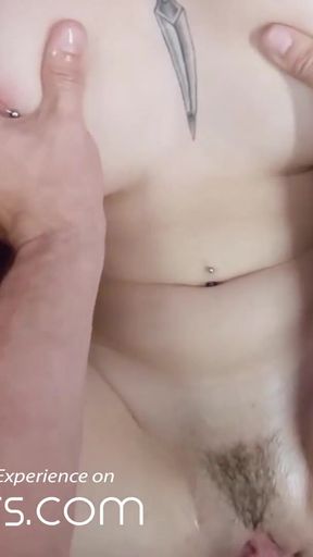 Thrilling moment from "VR BANGERS - Best Chance To Fuck A Rockstar"