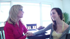 nina hartley teaches ally evans pussy licking