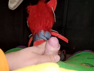 Red protogen plush Joy#7