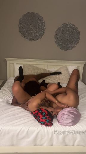 Emotional moment from &quot;Them bitches kissing like their gay&quot;