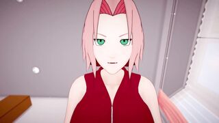 Sakura fucking POV hentai 3d