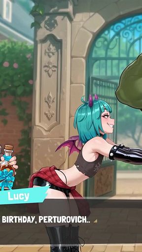 Femboy Futa House Futanari Hentai Game Ep.13 Caught My Cute Roomate Masturbating in the Library!