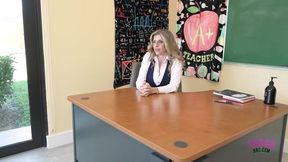 Cory Chase gets down & dirty with her horny teacher Don Sudan on the desk