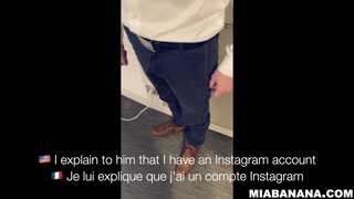 I show my ass to the room service guy