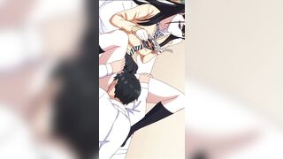 Sweet student teases Otaku until he begs her to let him cum inside of her juicy pussy- she squirts