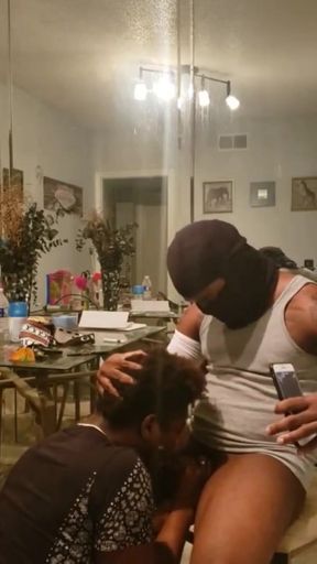 Spectacular moment from &quot;FEED ME DICK - Dining Room Activity #wondahead21&quot;