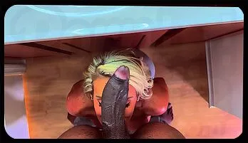 Intense Bathroom Encounter with a Well-Endowed Man