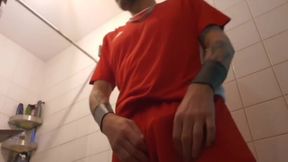 Big cock European lad sells his nasty used underwear to desperate buys with cum stains