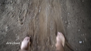 Playing with the sand