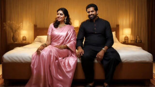 淫荡的宝贝先舔他的屁股，然后被猛操