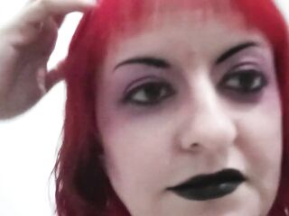 Nose fetish close up movie scene