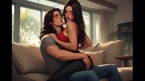 Taboo Confessions #29B: Racing to the Finish with My Stepson (Animated)