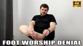 KingMarti: Foot Worship Denial With JOI - Full HD 1080p
